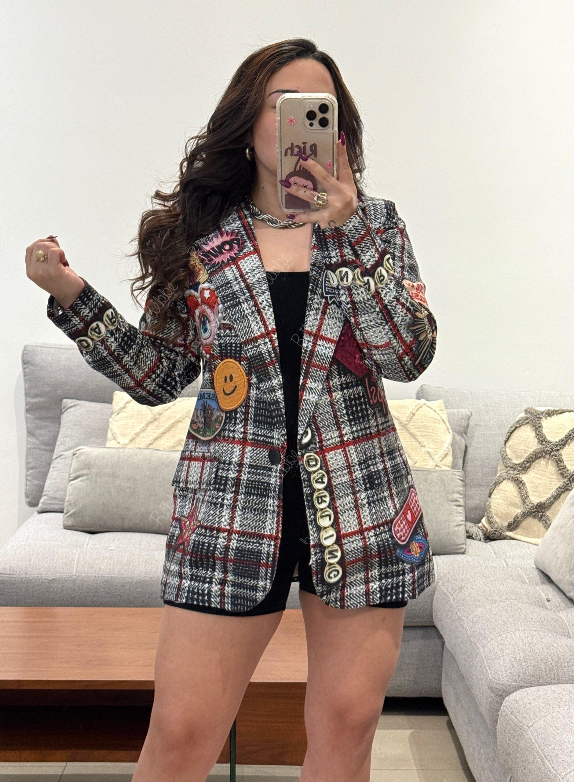 Blazer cuadros