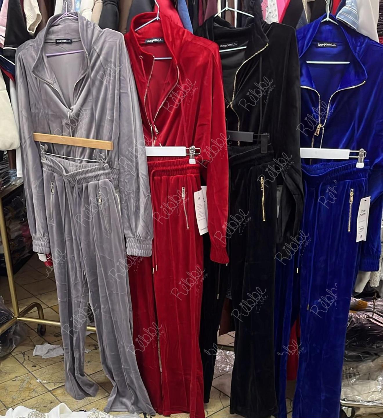 Set Rojo, Negro y Azul