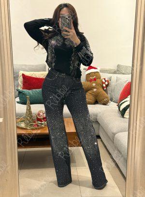 Jeans con cristales