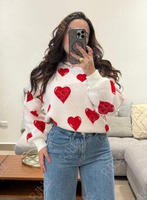 Suéter corazones