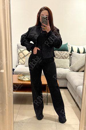 Set negro cristales 2