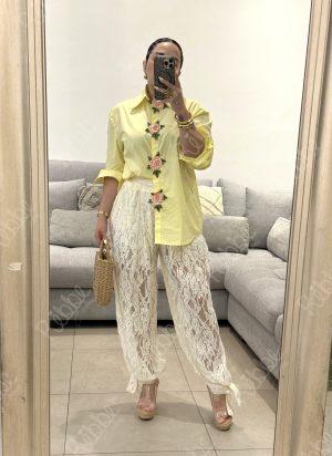 Pantalón encaje