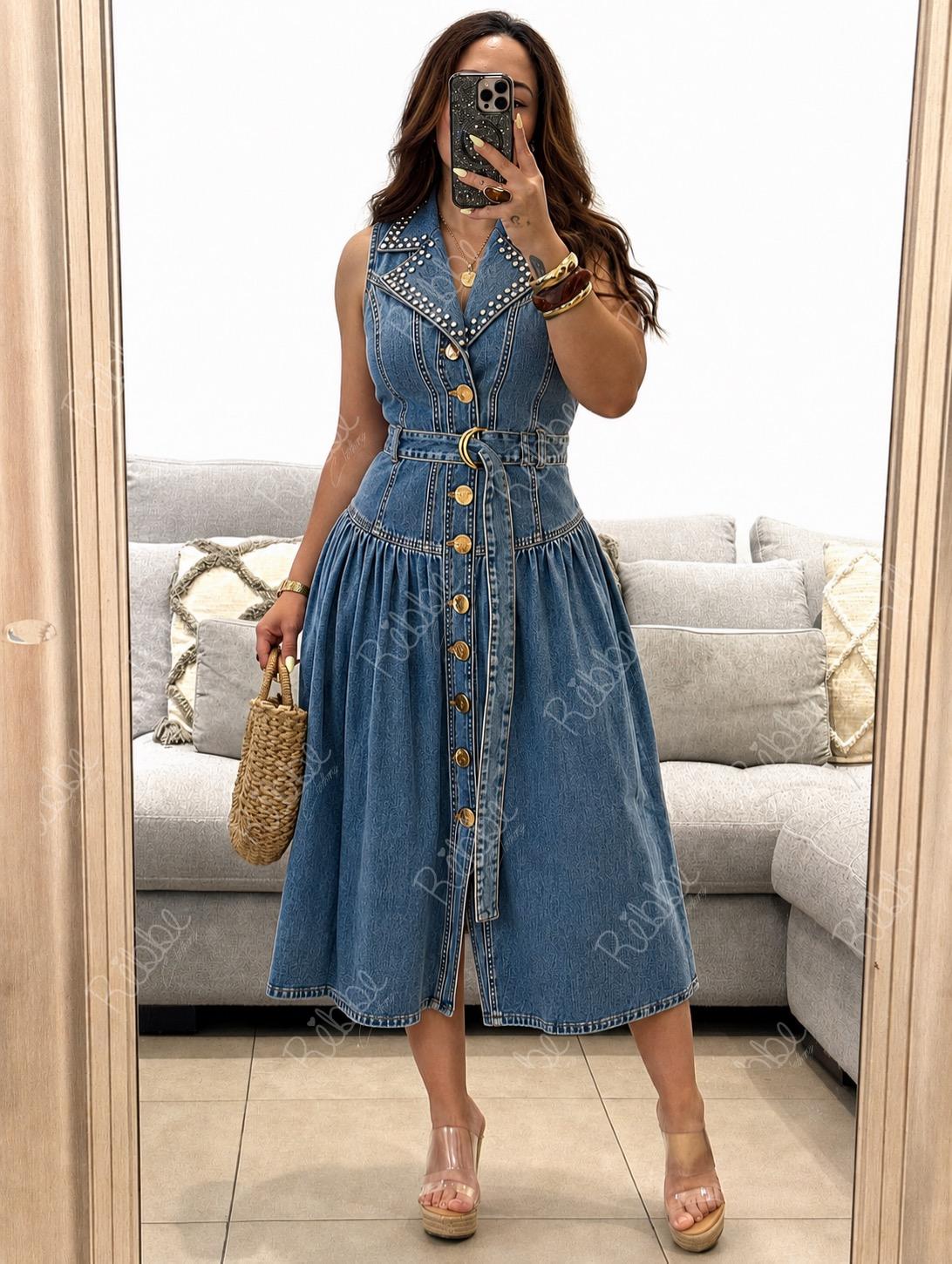 Vestido denim