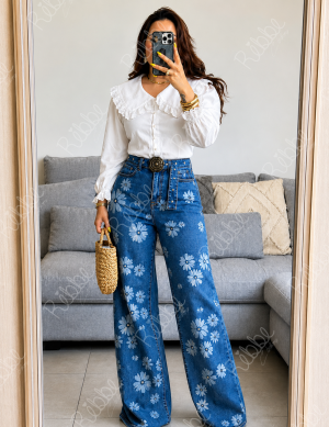 Pantalón flores
