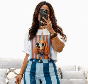 Blusa perrito azul