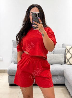 Ser cristales rojo