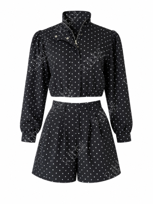 Set lunares negro