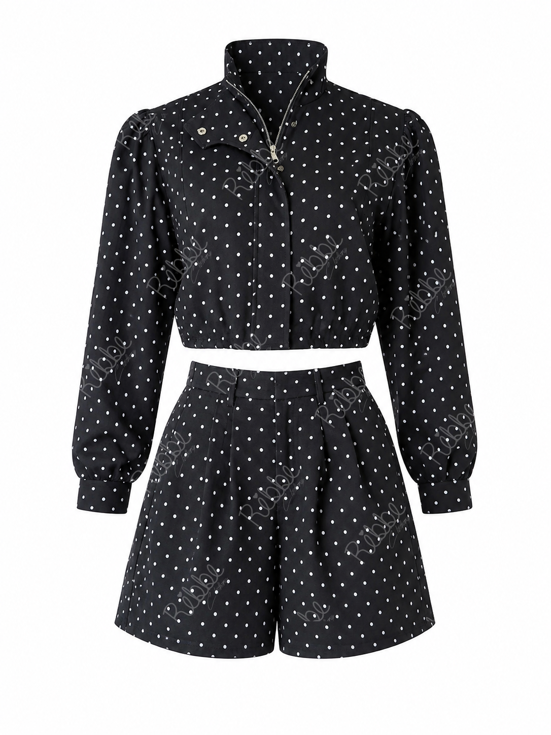Set lunares negro